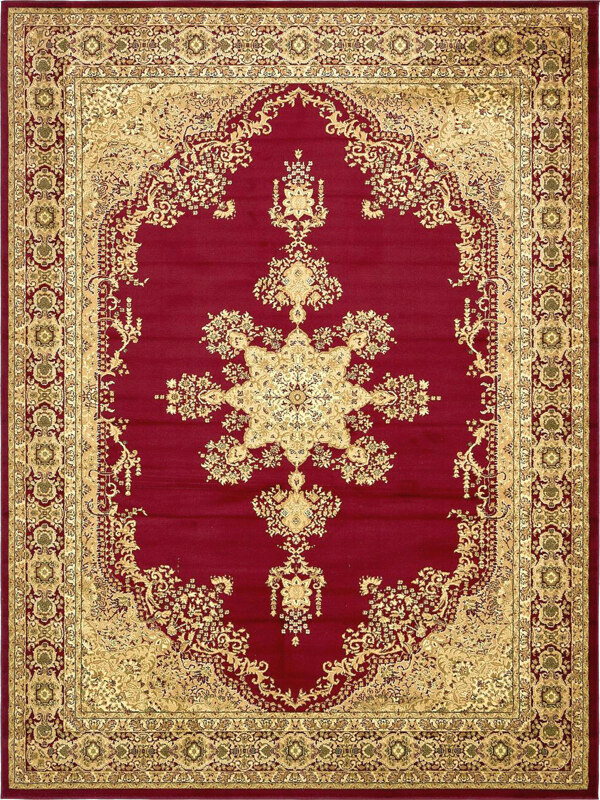 古典红色花纹jpg地毯贴图