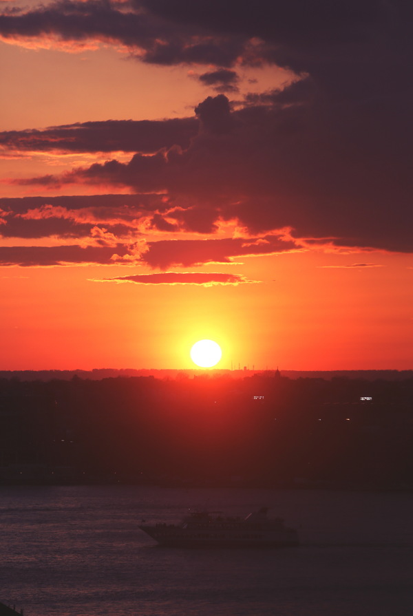 唯美夕阳风景图片