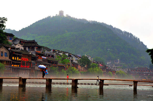 凤凰古城风景图片