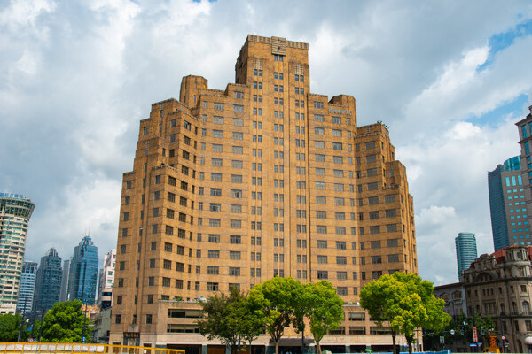 北苏州河上海大厦图片