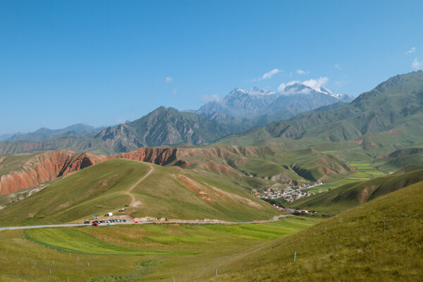 青海卓尔山风景