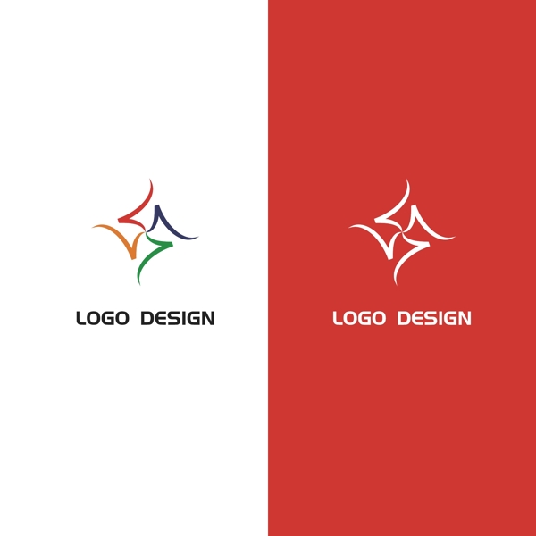 简约图标logo设计