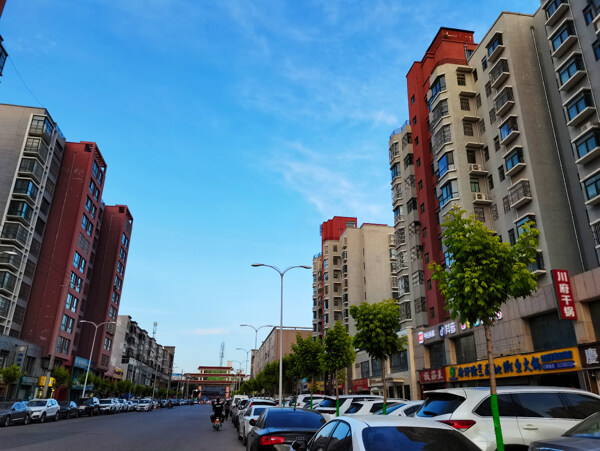 庆阳西峰城市街道