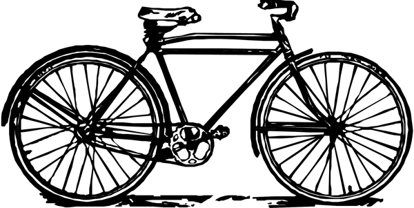 自行车矢量素材EPS格式0035