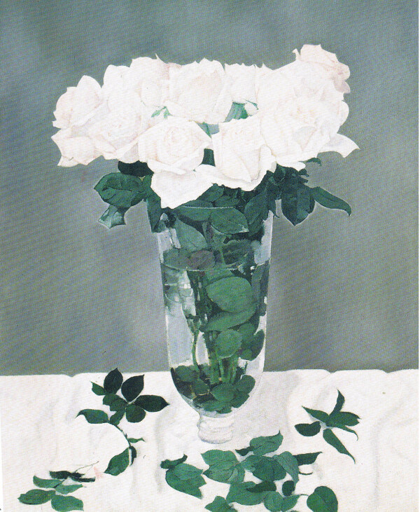 花卉花瓶油画图片