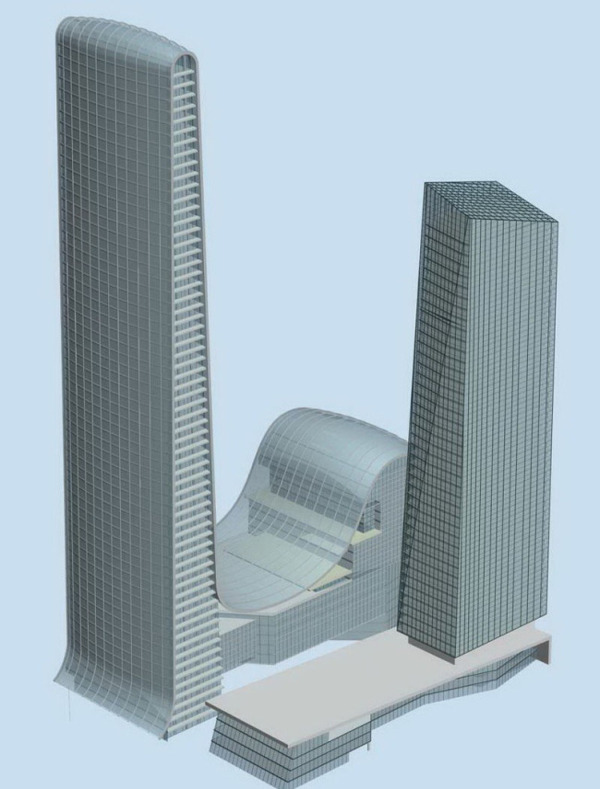 公共建筑3D模型