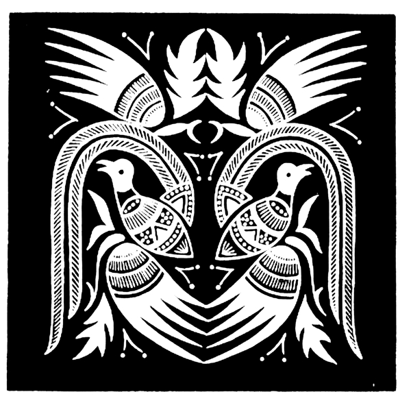 鸟兽纹样传统图案0025