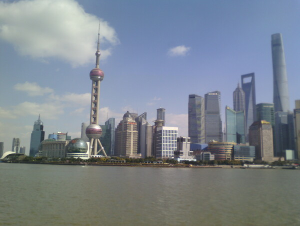 上海外滩东方明珠图片