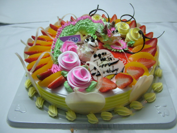 西式水果生日蛋糕