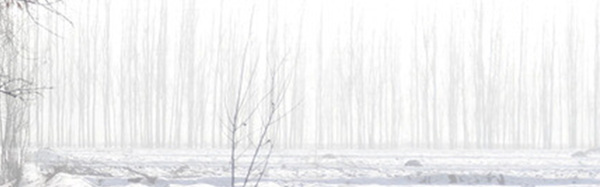 冬季羽绒服雪景背景banner