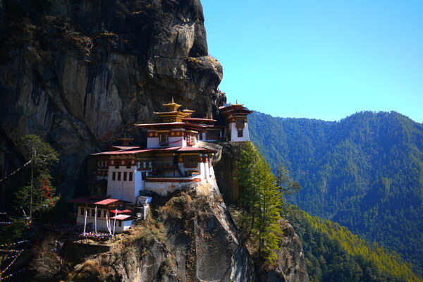 不丹虎穴寺图片