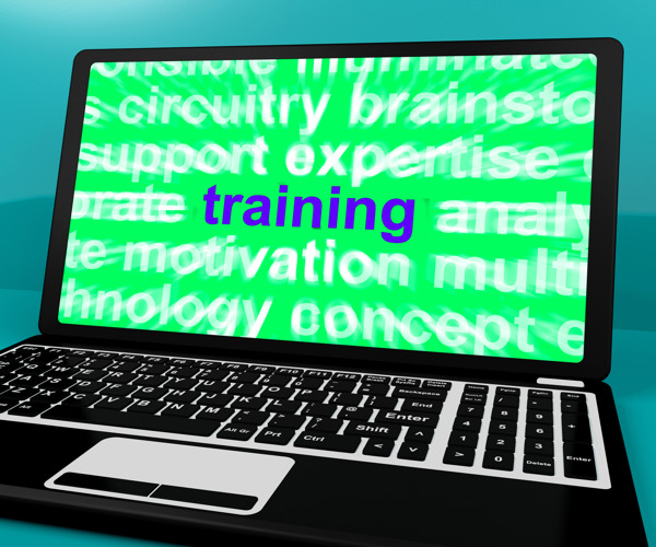 在线培训计算机信息显示了网络学习