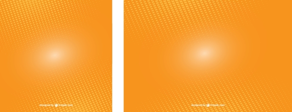 橙色背景的抽象风格