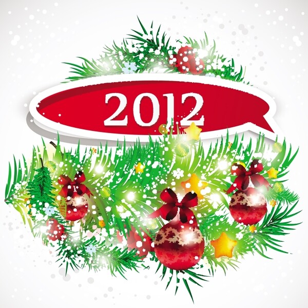 2012新年庆祝新年的1