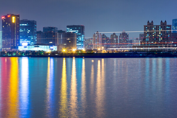 美丽城市夜景图片