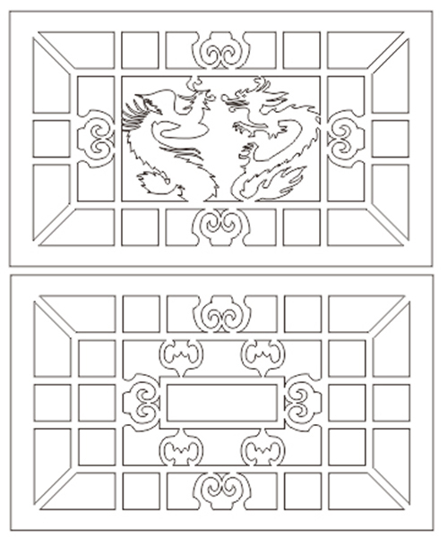 木雕图案