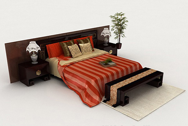 温馨床模型