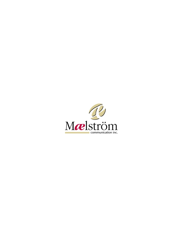 Maelstromcommunicationlogo设计欣赏Maelstromcommunication工作室LOGO下载标志设计欣赏