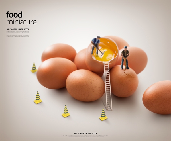 鸡蛋广告海报图片