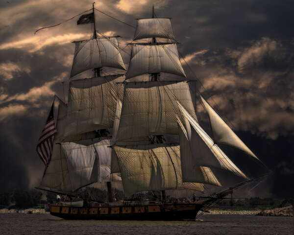 帆船海航海盗船