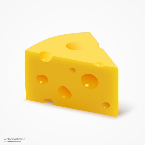 奶酪矢量素材