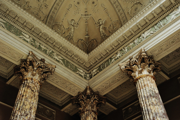 欧式大厅天花图片