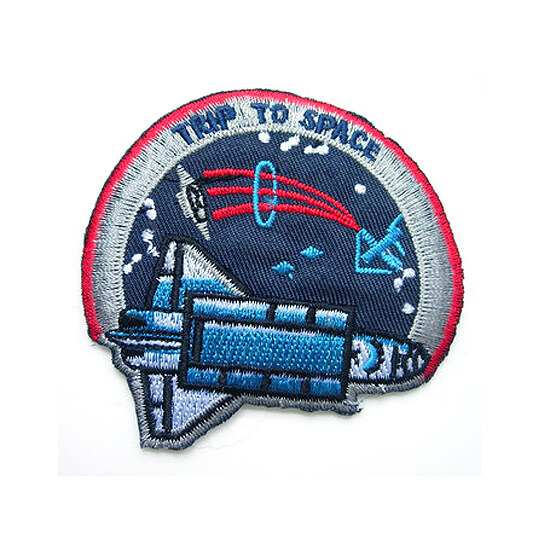 贴布徽章标记交通工具航天飞机免费素材