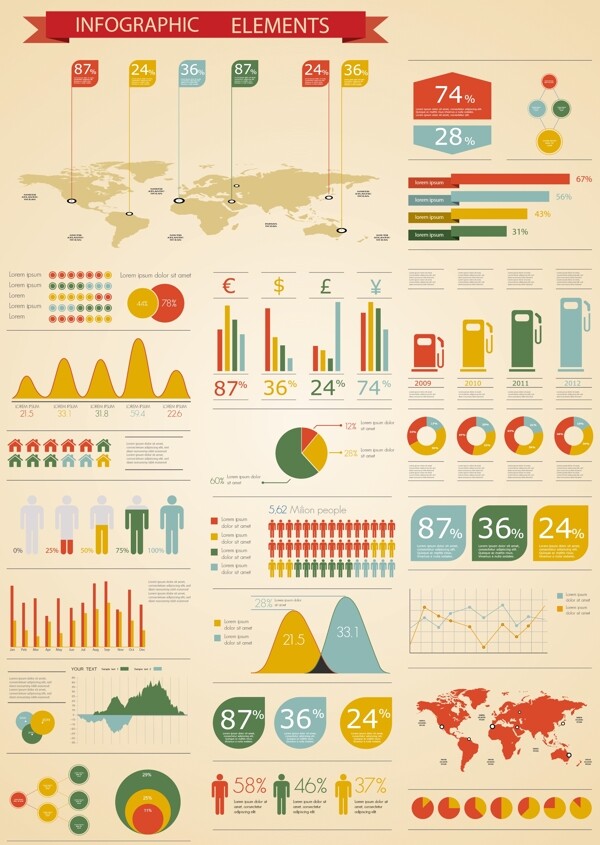 商务金融数据信息分析统计图片