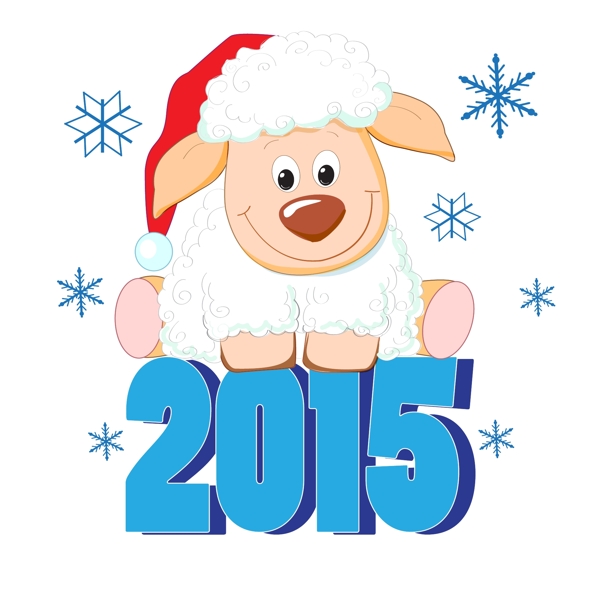 2015羊年卡通羊