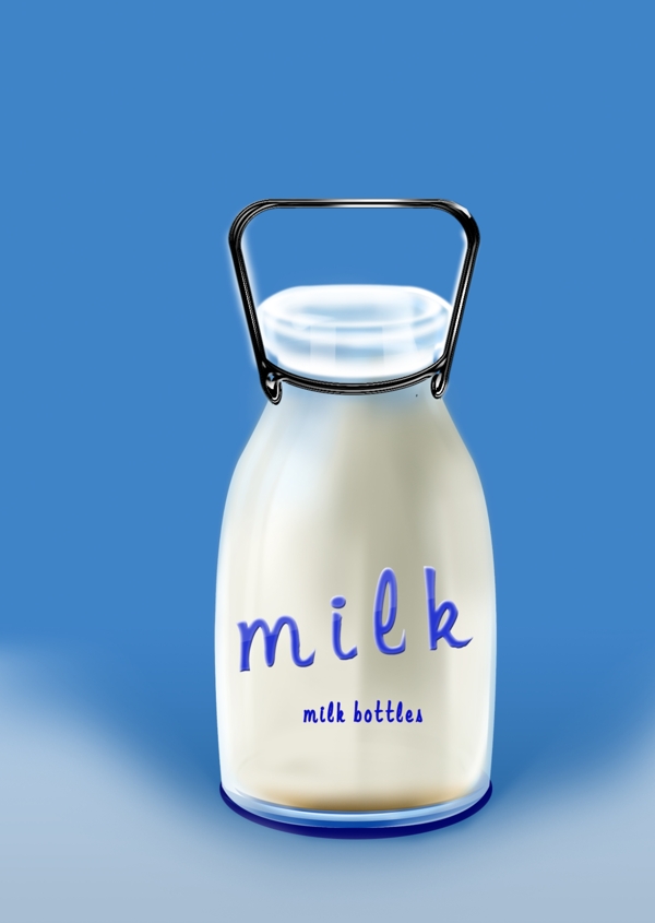 牛奶矢量素材