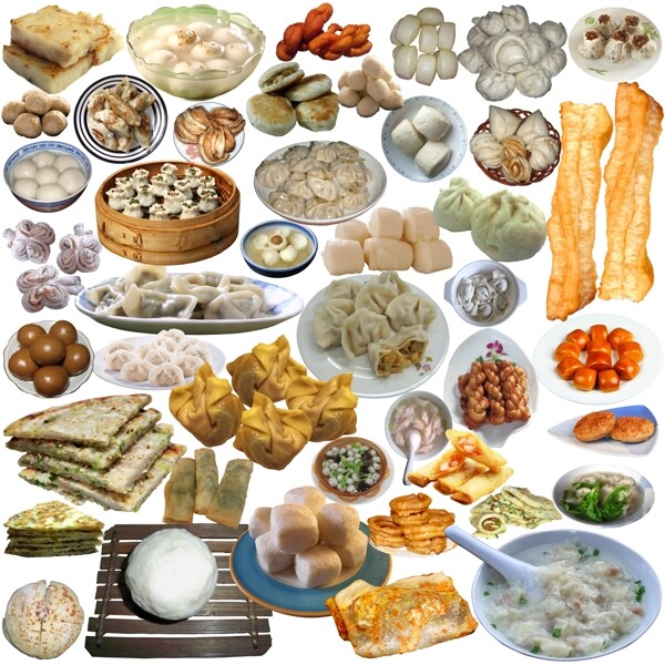 水饺小笼包鱼丸汤圆图片