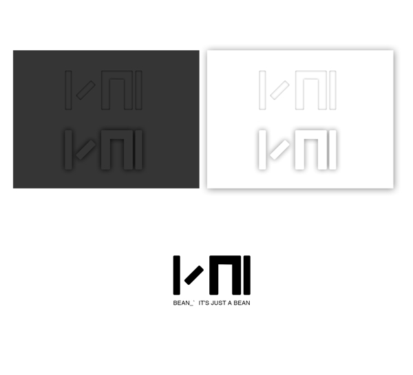 logo黑白反转稿设计
