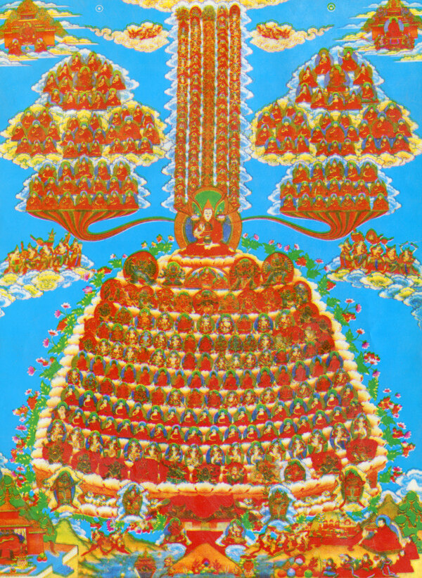 日喀则唐卡佛教佛法佛经佛龛唐卡全大藏族文化11图片