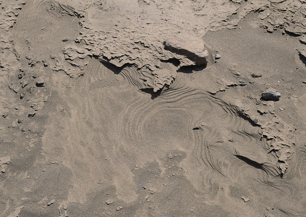 灰色干泥沙背景图片