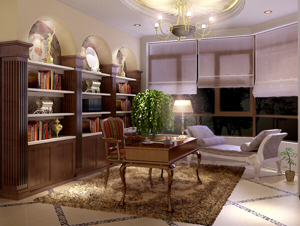 室内书房设计