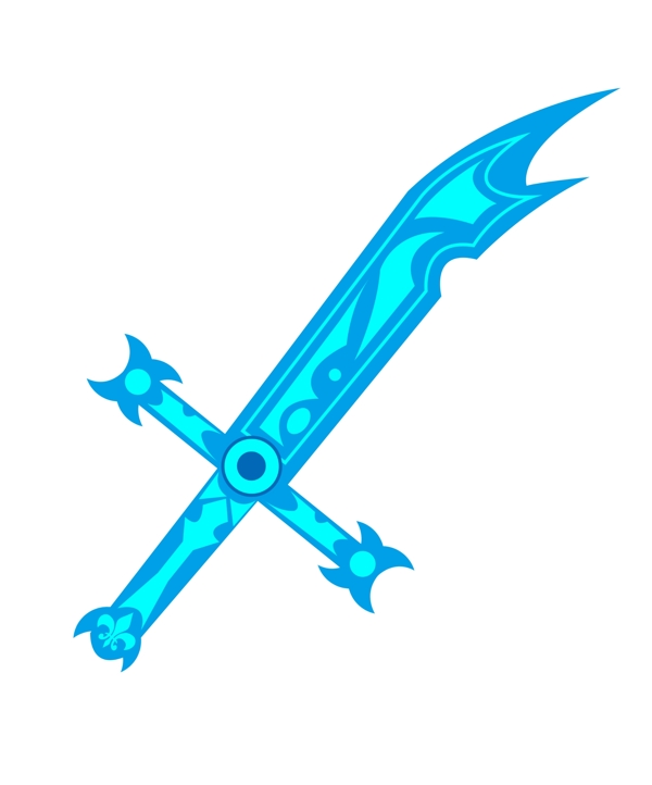 蓝剑游戏兵器宝剑