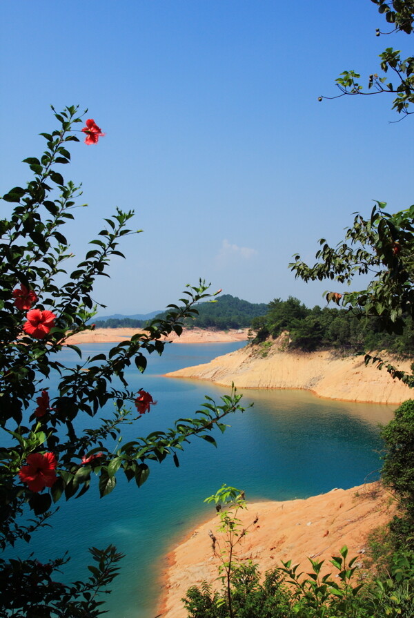 广东河源万绿湖风景