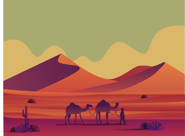 沙漠旅人