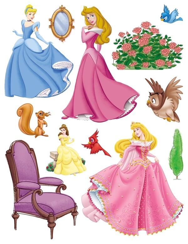 Disney公主图片