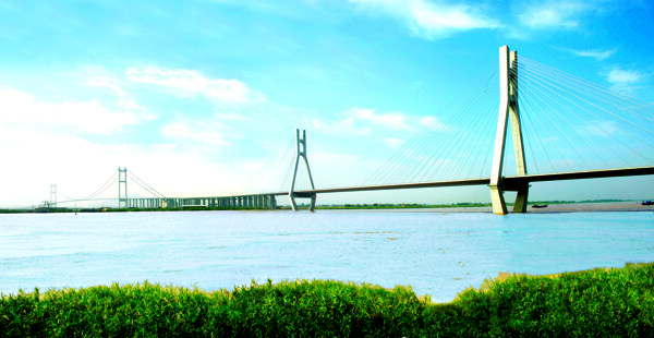 扬州润扬大桥图片