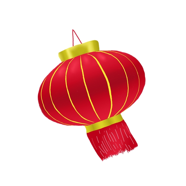 中国风红色装饰灯笼