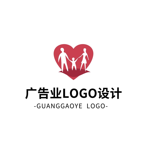 简约创意大气广告业logo标志设计