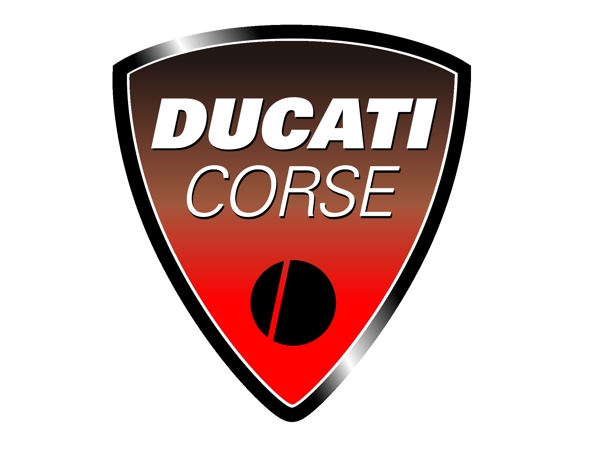 DucatiCorselogo设计欣赏DucatiCorse矢量汽车标志下载标志设计欣赏