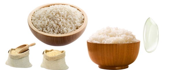 食物素材五谷杂粮大米稻谷餐饮饮食