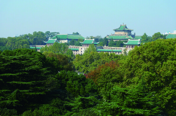 武汉大学风景图片