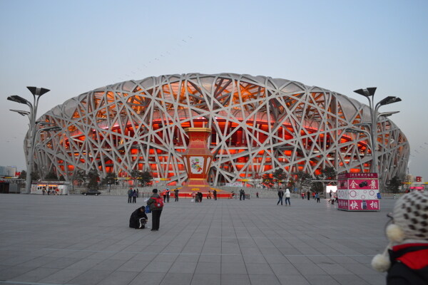 北京鸟巢图片