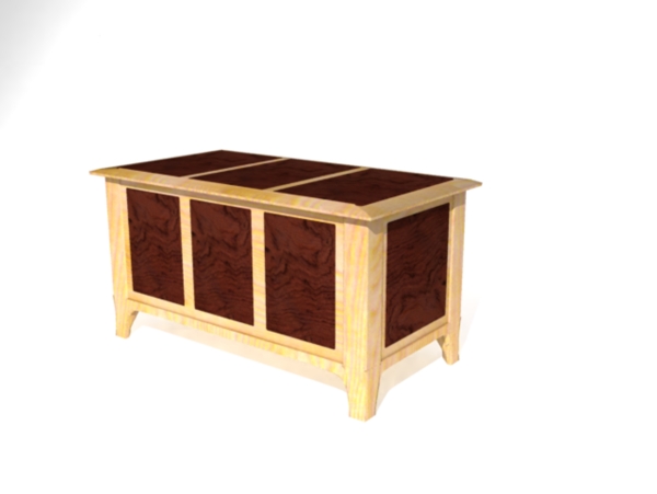 公装家具之桌子0123D模型