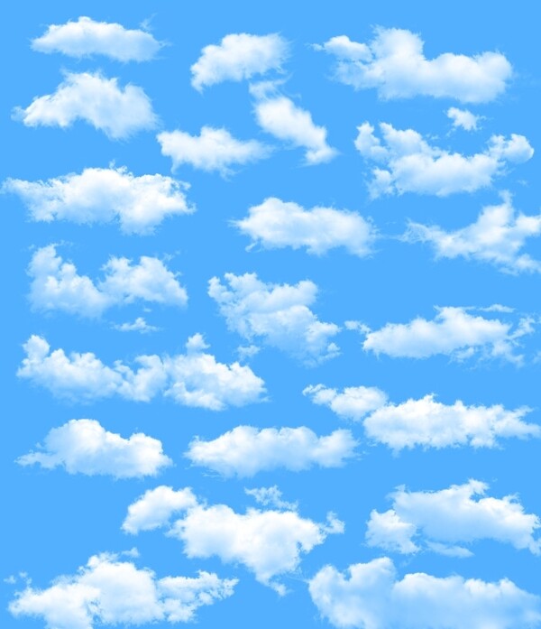 天空白云素材图片