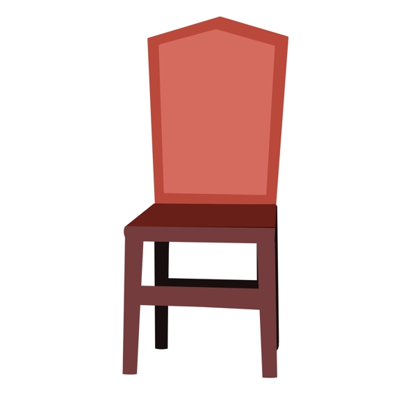 简约红木椅子插图