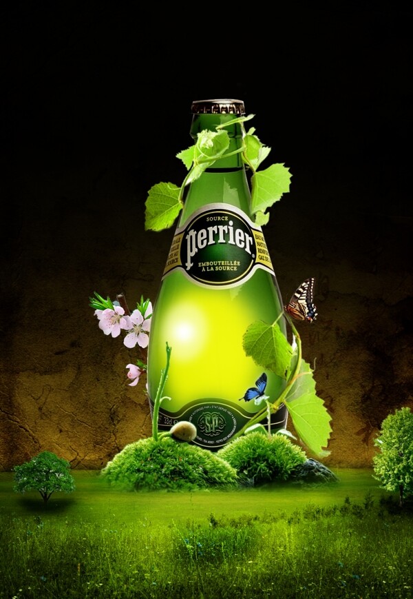 啤酒创意海报图片